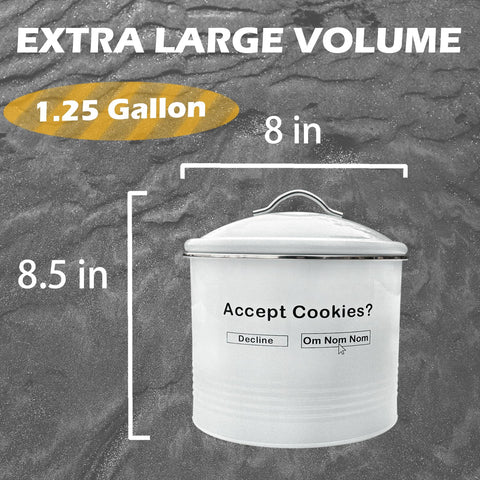 AZEZO funny cookie tin with meme design adds playful charm to daily routines
