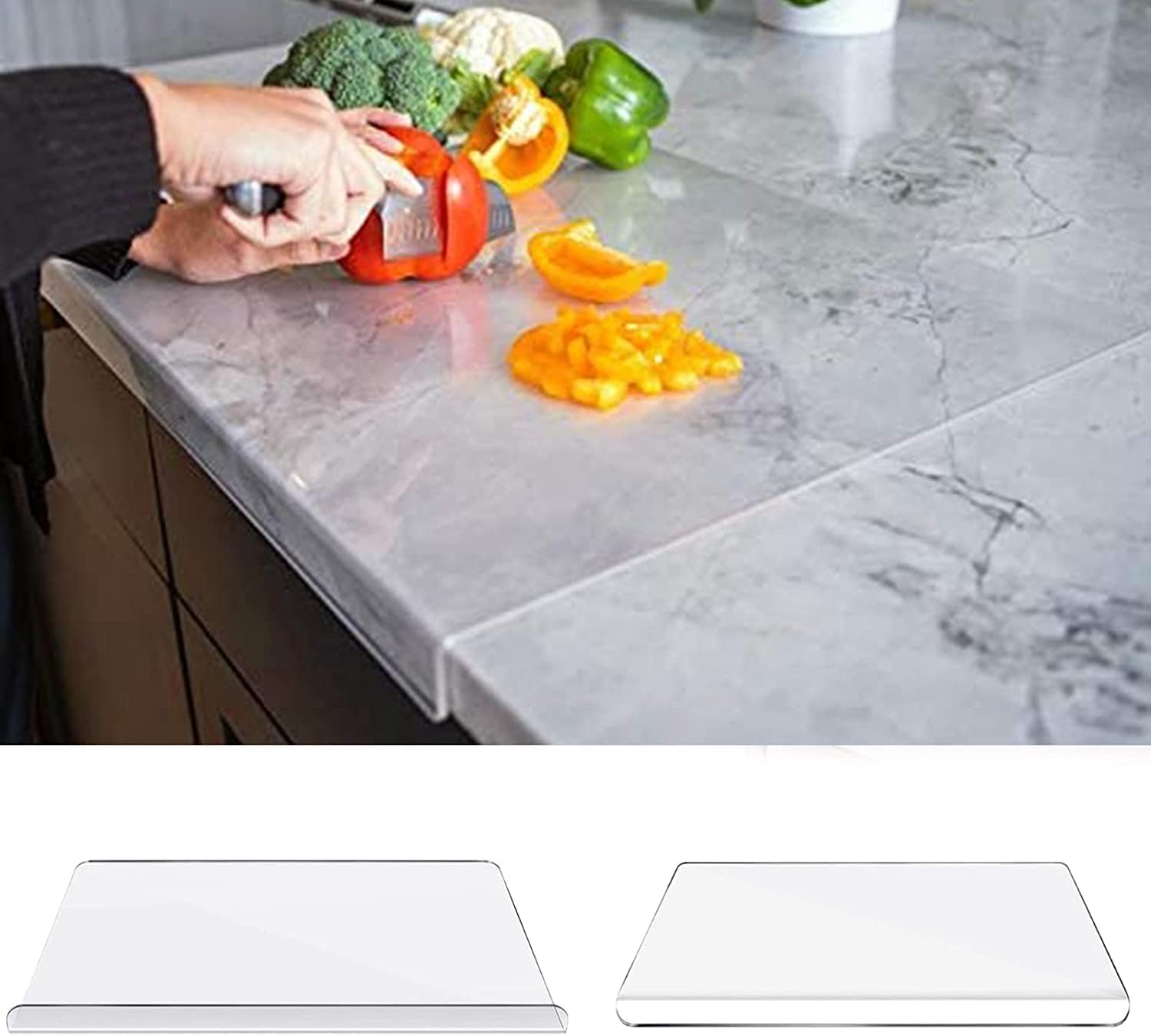 AZM Displays easy-to-clean surface that wipes down with soap and water.