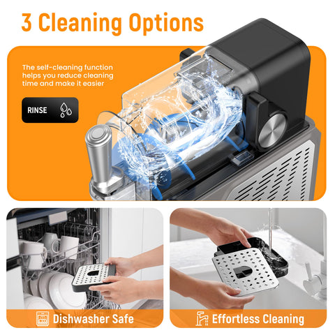 Great for casual gatherings, offering soft serve and slush varieties.