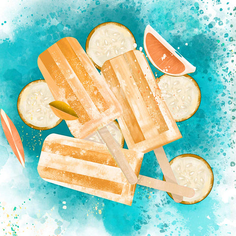 Azonbey popsicle molds enable creative blends like fruit, yogurt, and jams