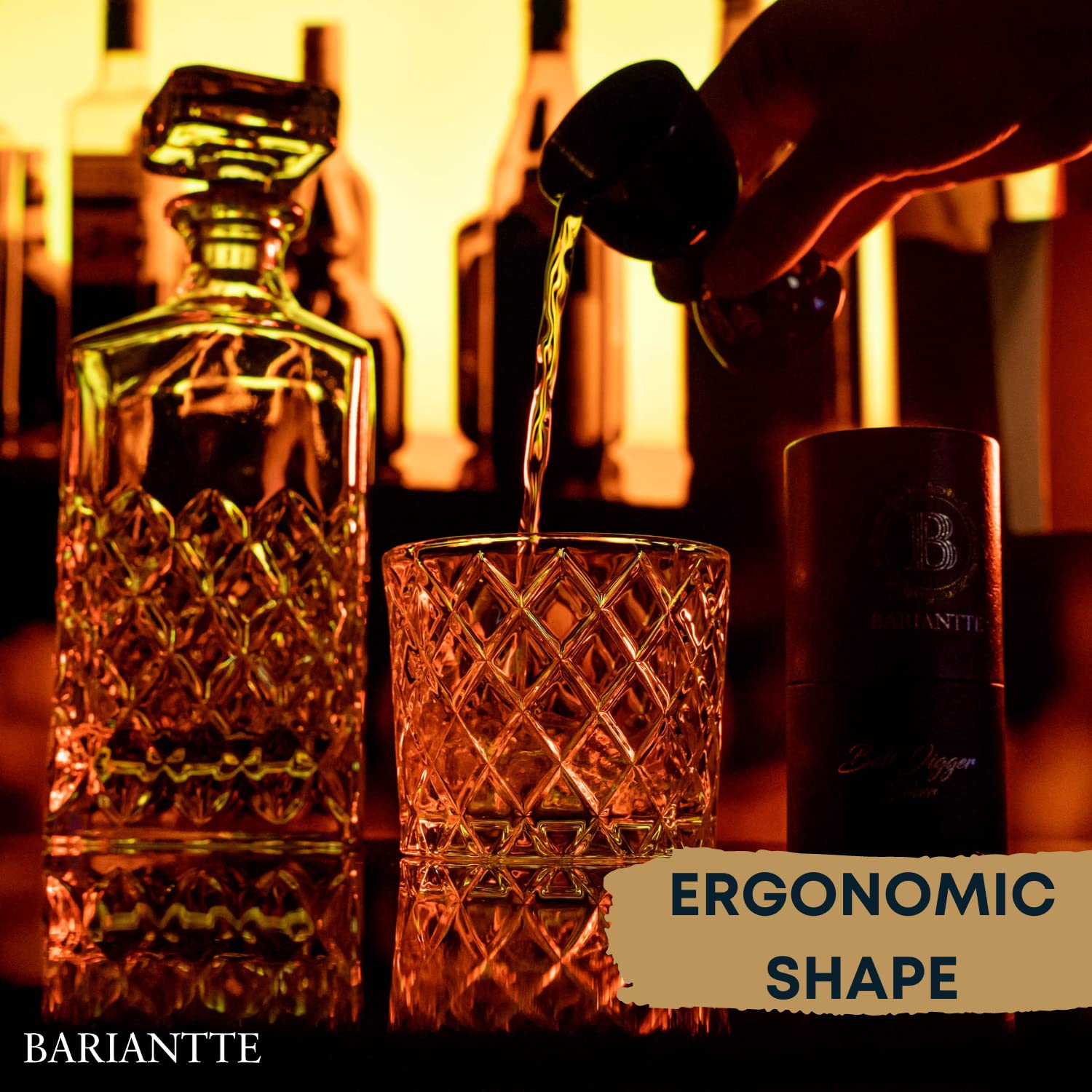 BBARIANTTE dishwasher-safe stainless steel construction resists rust over time.