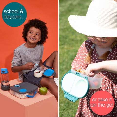 b.box snack box freezer safe and microwave safe for flexible prep.