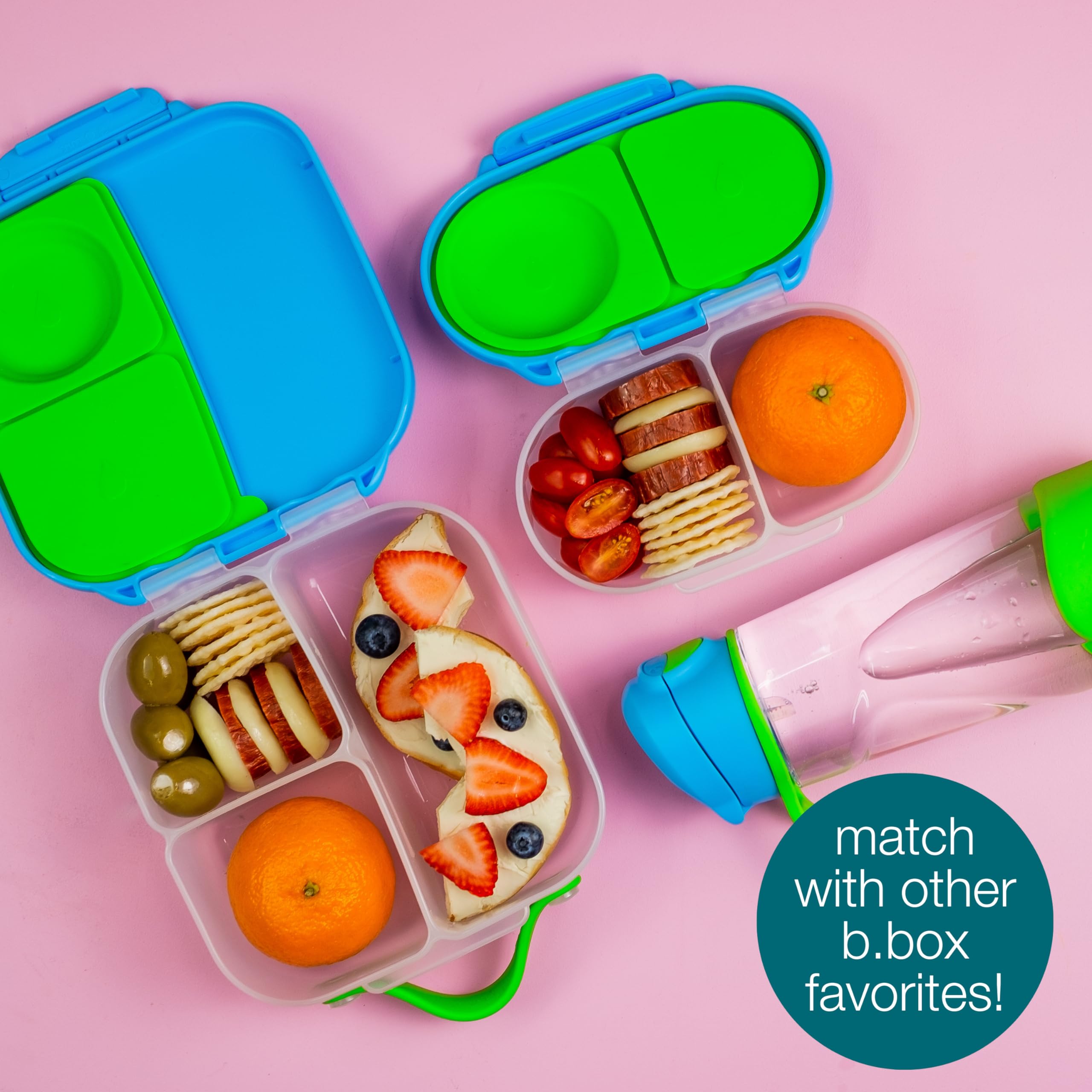 b-box kid-friendly lunch box ready for school and activities