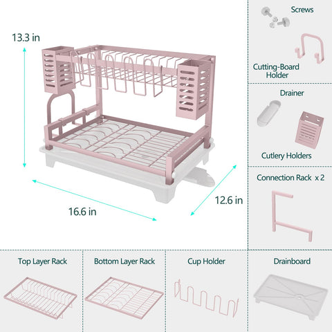 B-Land bottom-tier capacity illustrates space for bowls and cookware.
