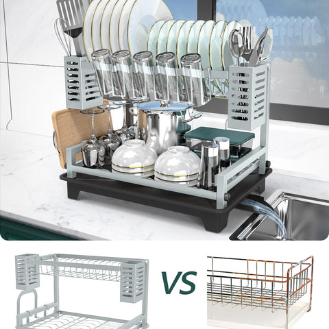 Rust-proof finish on B-Land rack ensures long-lasting kitchen use.
