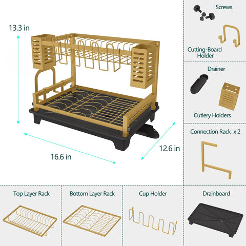 B-Land side racks displaying utensils neatly stored for quick reach.
