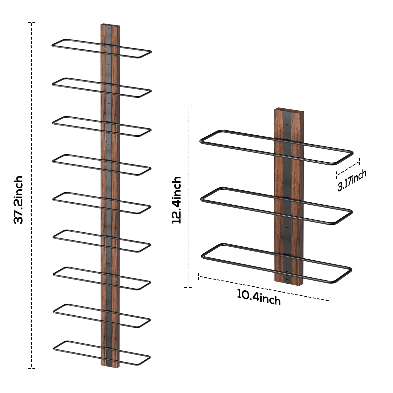 Great gift idea for wine lovers with this rack