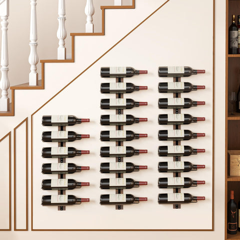 Stylish kitchen display using the B4Life wine rack as décor