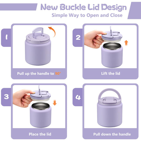 BABHAMNESS wide-mouth 26oz design for easy filling and cleaning.