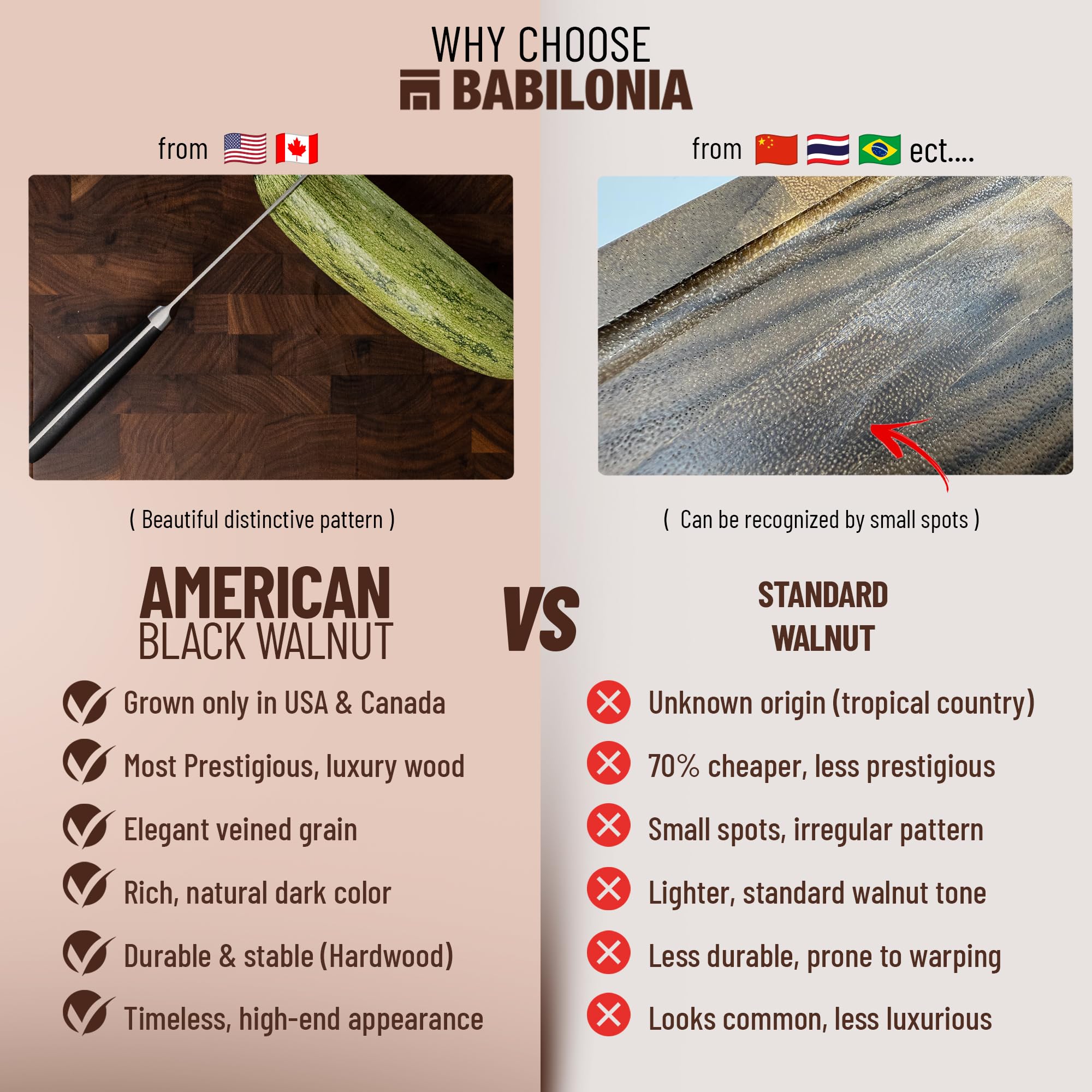 Babilonia board with included organic oil bottle for seasoning.