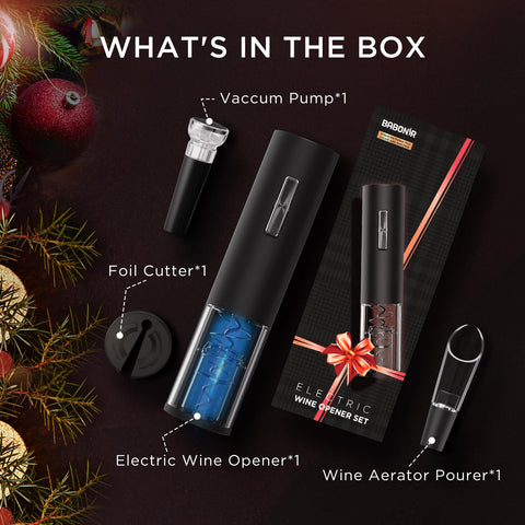 BABONIR transparent shell lets you watch cork removal