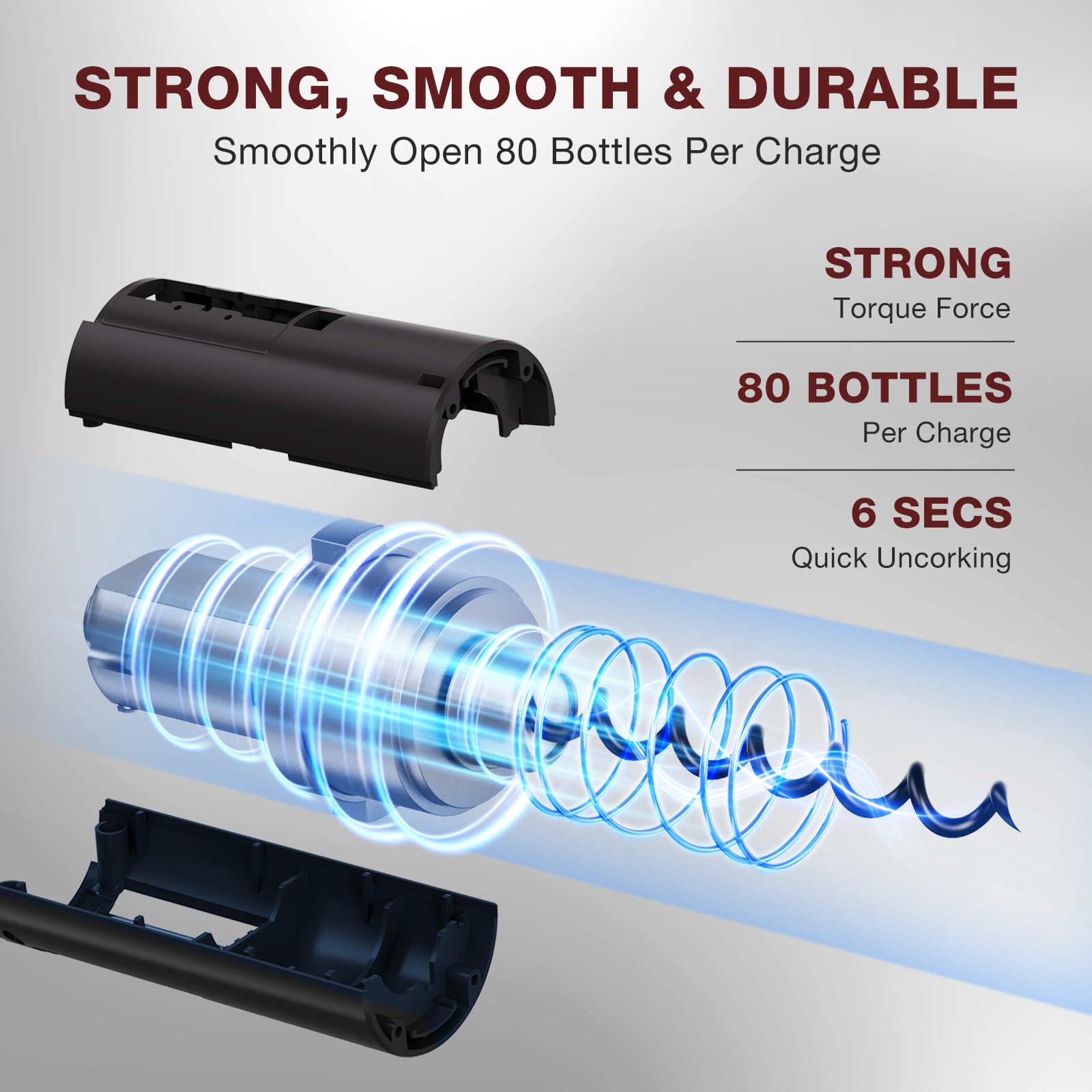 BABONIR vacuum stoppers preserve wine freshness after opening.