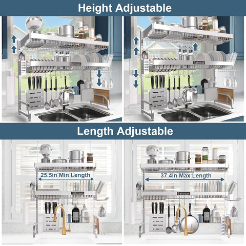 Babosas all-stainless-steel construction resists rust and corrosion