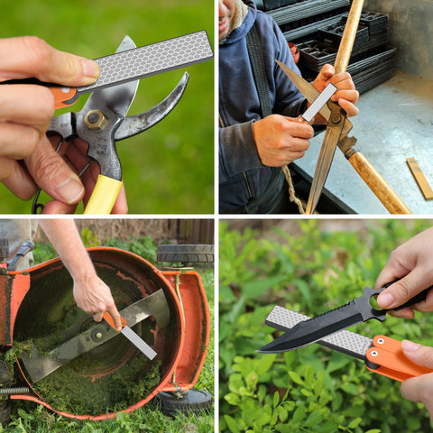 BABOSTOW two-stage sharpening delivers quick edge restoration and refined cutting performance.