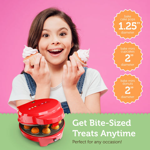 Babycakes interchangeable plates highlight versatile bake options for cake pops and cupcakes