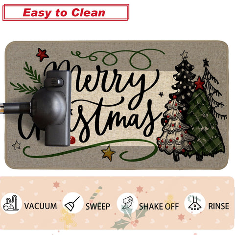 Baccessor Machine washable kitchen mat 17x29 for easy cleanup