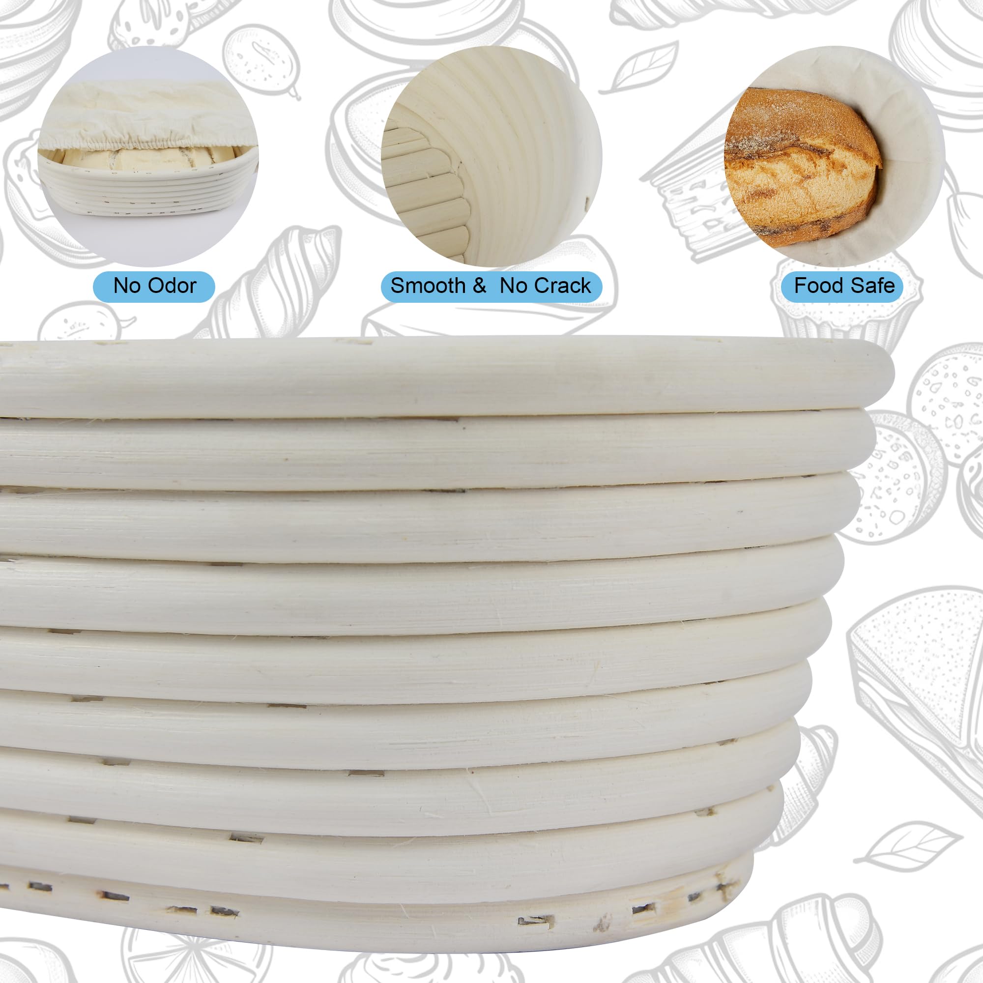 BACCZZY bread bowl set helps bake artisan loaves at home.