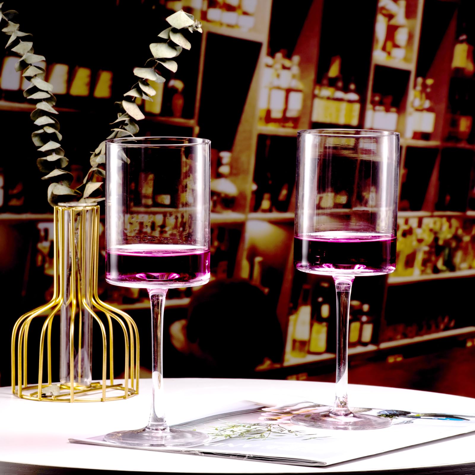 BACLIFE large-capacity wine glass supports bouquet development and fuller tasting.