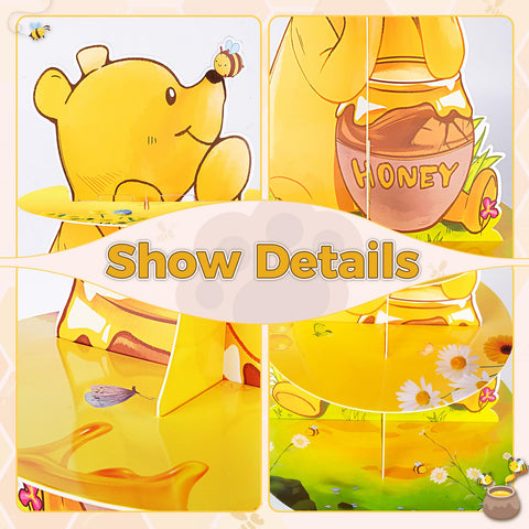 BACUTHY Winnie baby shower decor doubles as reusable display pieces