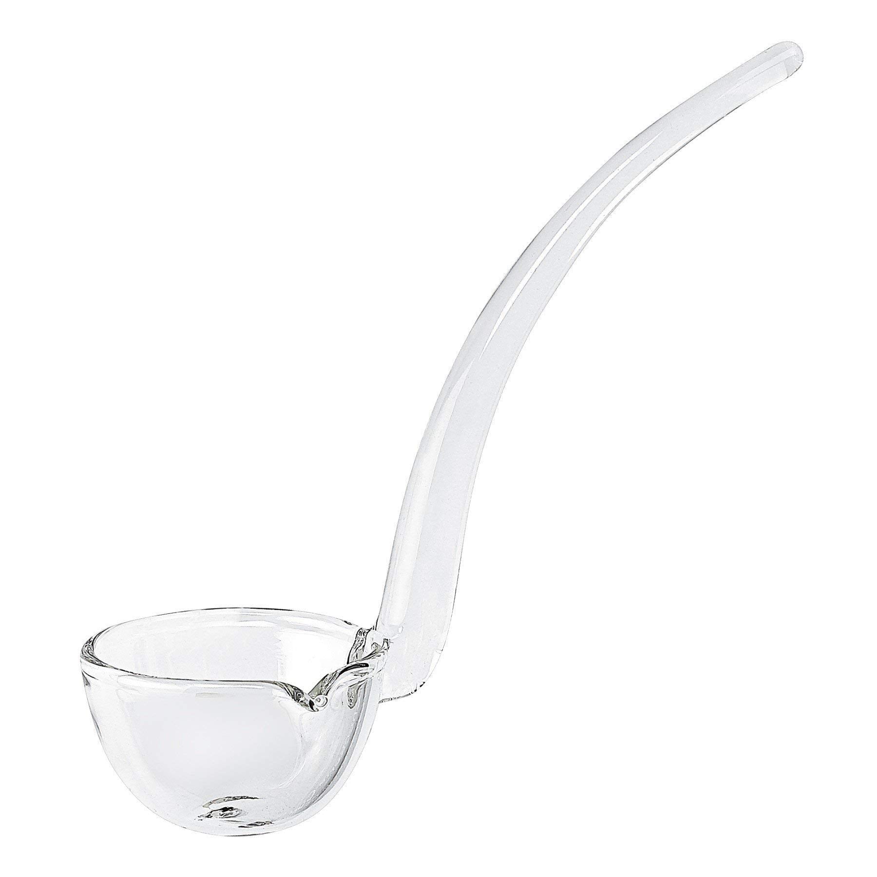 Badash gravy ladle close-up shows crystal clarity for elegant tables