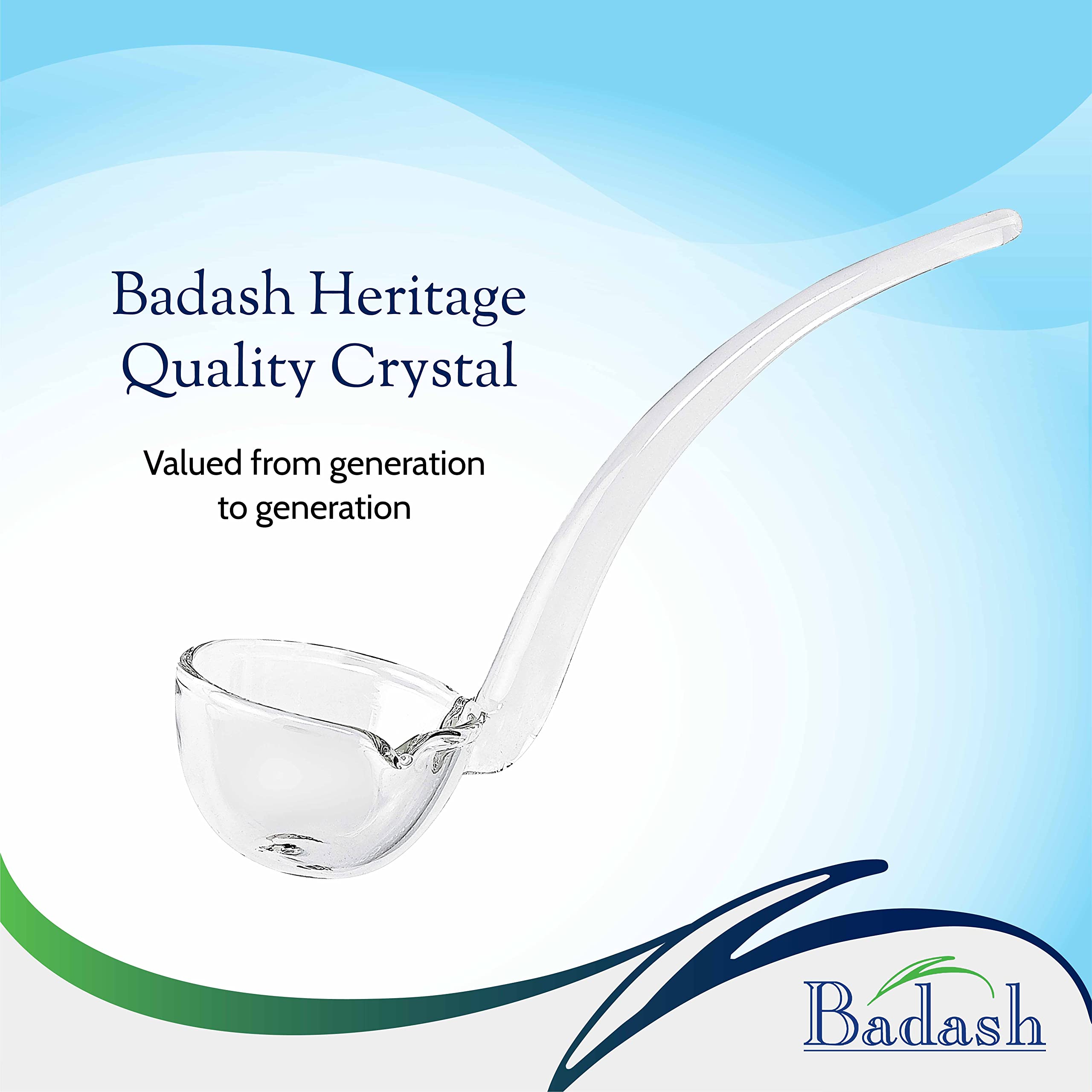 Badash heritage crystal highlighting heirloom-quality kitchen tool