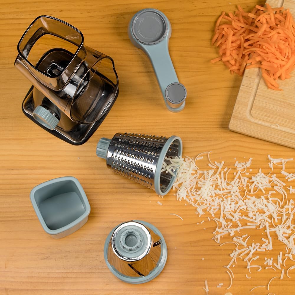 Badelite cheese grater compact storage design saves kitchen space.