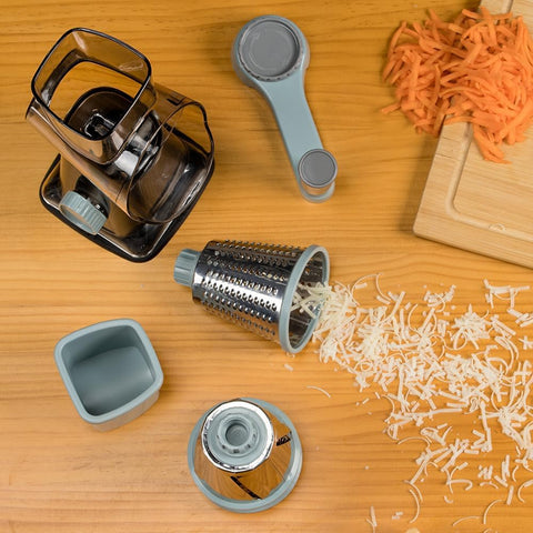 Badelite cheese grater compact storage design saves kitchen space.