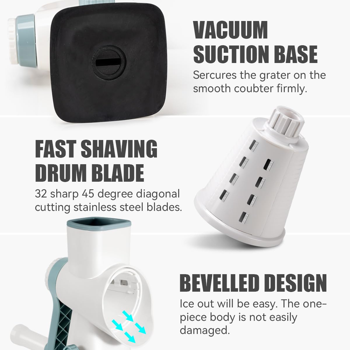 Badelite easy-clean ice maker simplifies post-use cleaning