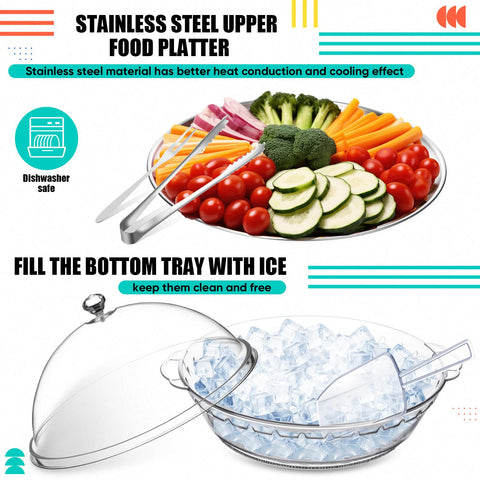 Baderke ice shovel for scooping ice and refilling trays.