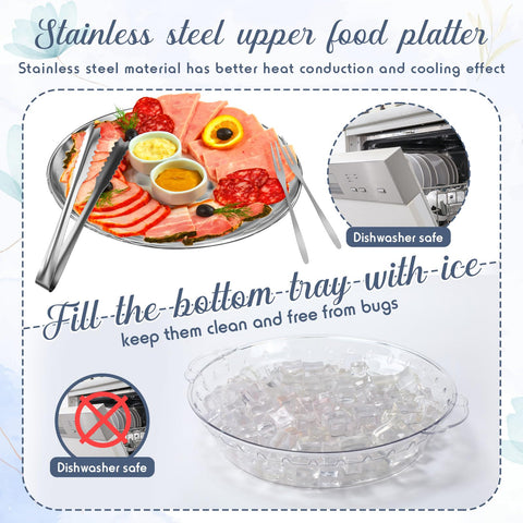 Baderke stainless steel clip secures items during transfer.