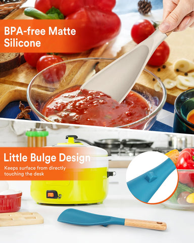 Badiano BPA-free silicone ensures safe food contact during stirring.
