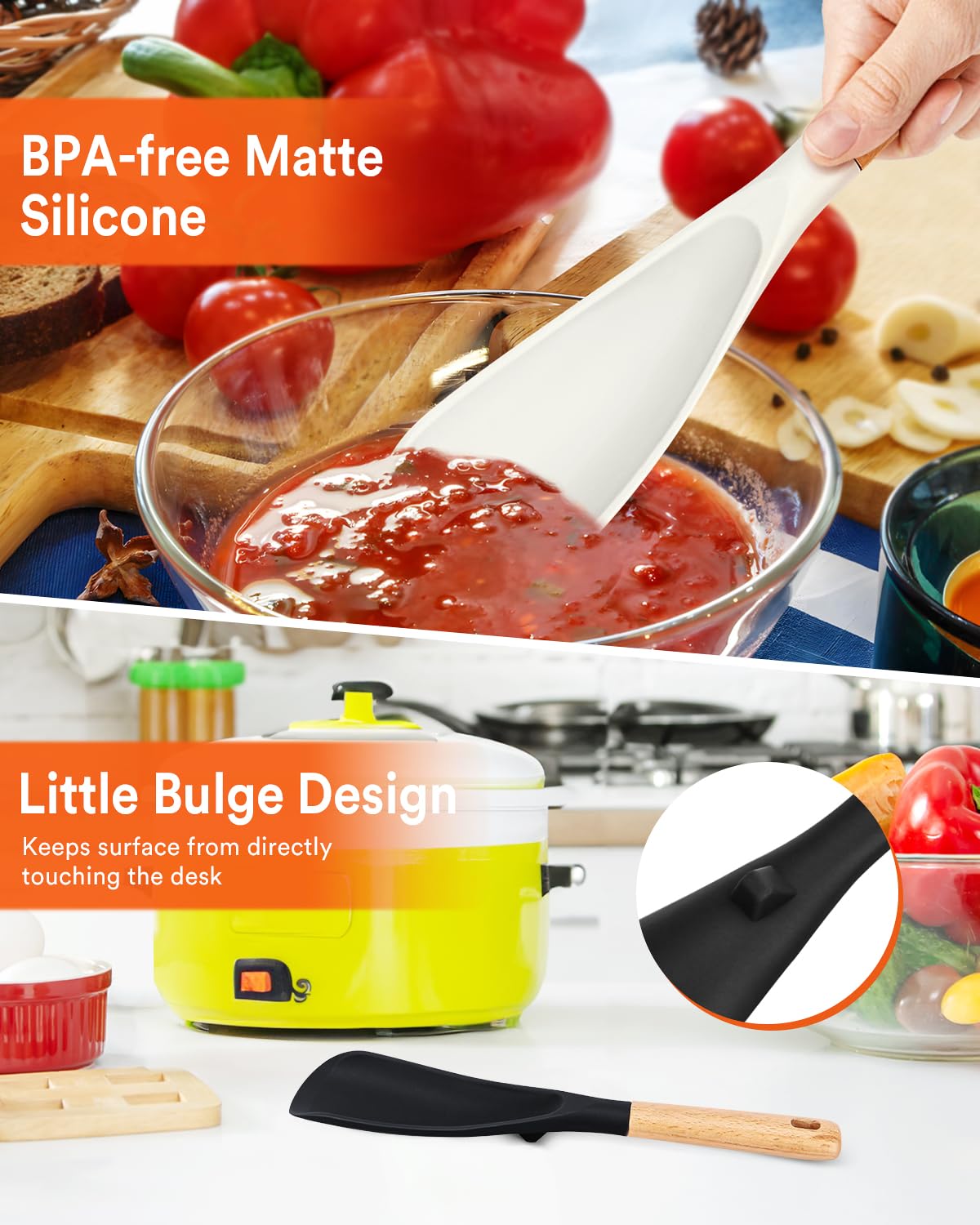 Badiano spoon cleans quickly under running water.
