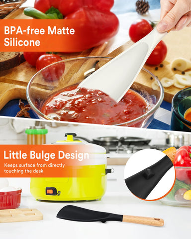 Badiano spoon cleans quickly under running water.
