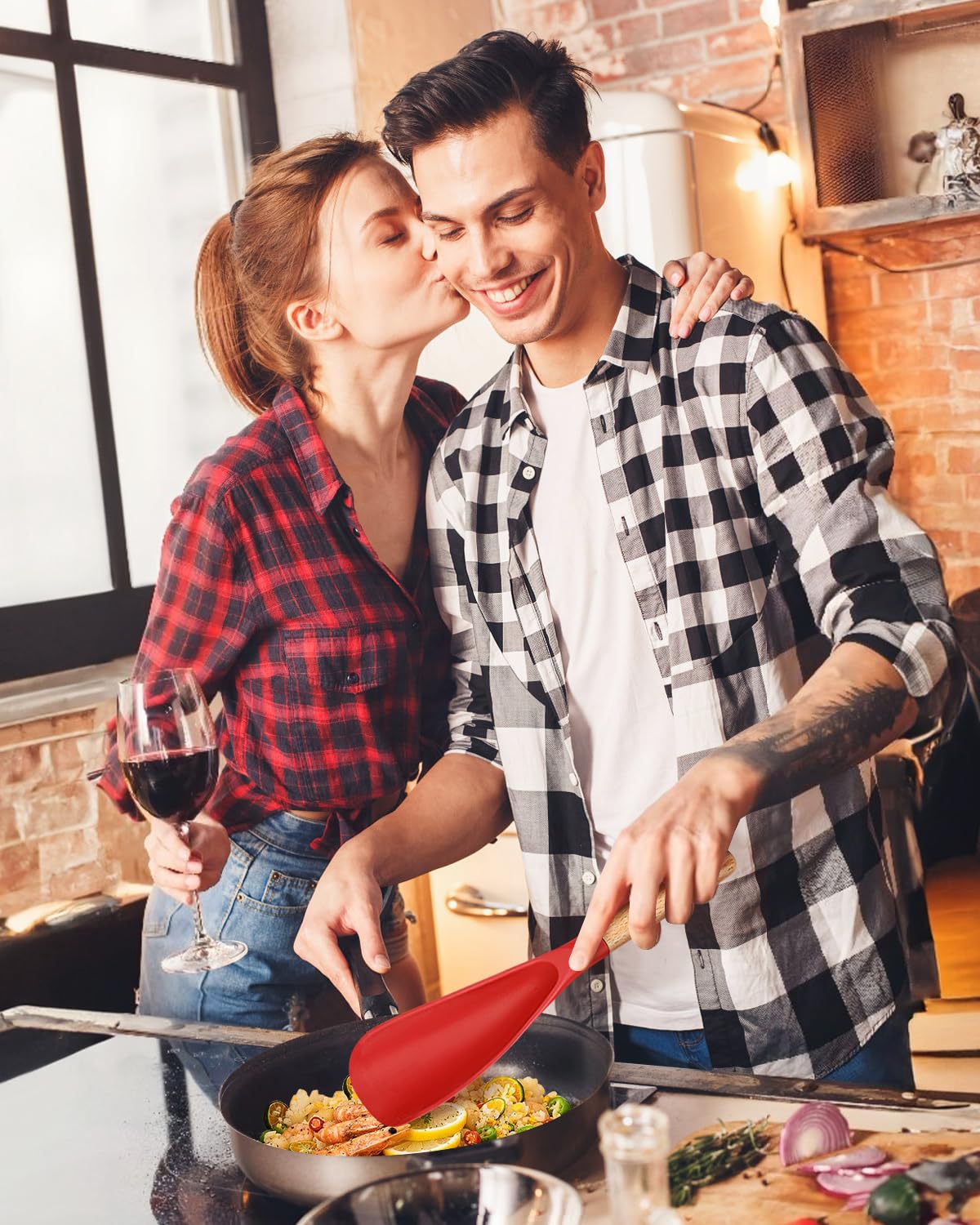 Badiano cooking spoon easy-clean design for quick cleanup after cooking