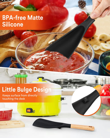 Badiano heat-resistant spoon withstands up to 446°F for robust cooking tasks.