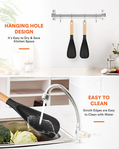 Badiano cooking spoon shown in a two-pack for easy access
