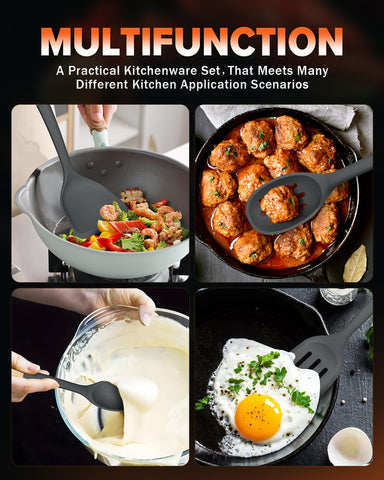 Badiano large spoon for serving with durable heat resistance