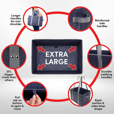 BAG-THAT foldable design easy to clean for compact storage