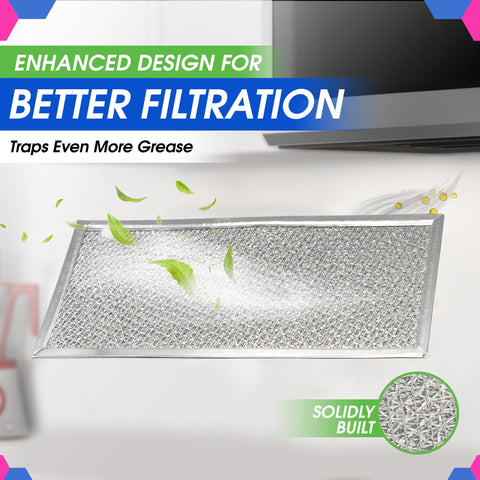 Bagean dishwasher safe microwave filter for quick cleaning.
