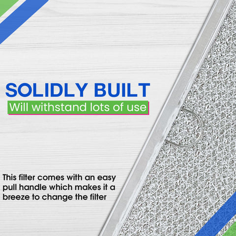 Bagean 2-pack downdraft filter provides replacement efficiency and convenience.