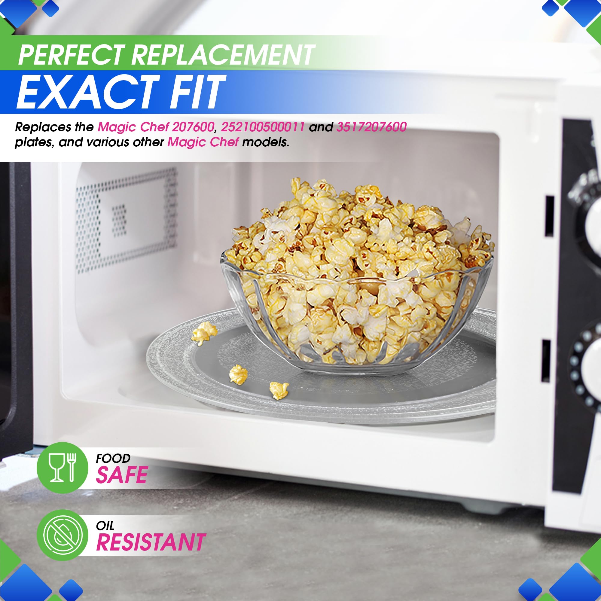 Bagean easy-clean dishwasher-safe plate simplifies cleanup after meals.