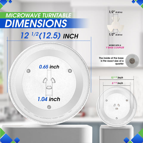 Bagean tempered-glass microwave plate, close-up, heat-resistant design supports safe cooking and easy cleaning.