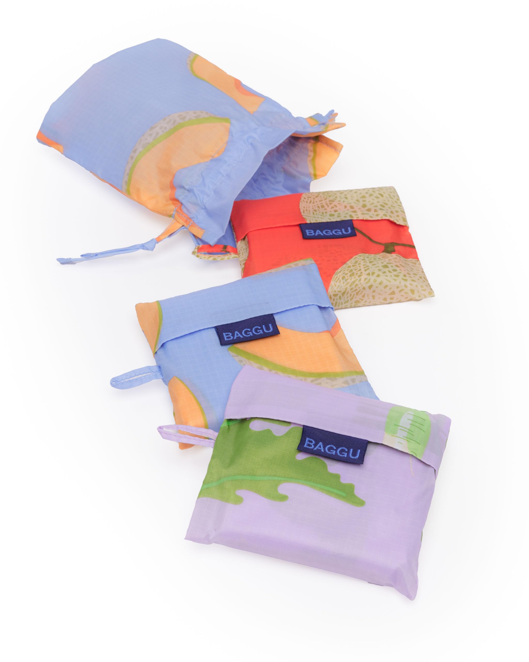 BAGGU Japanese Produce print tote for everyday shopping.