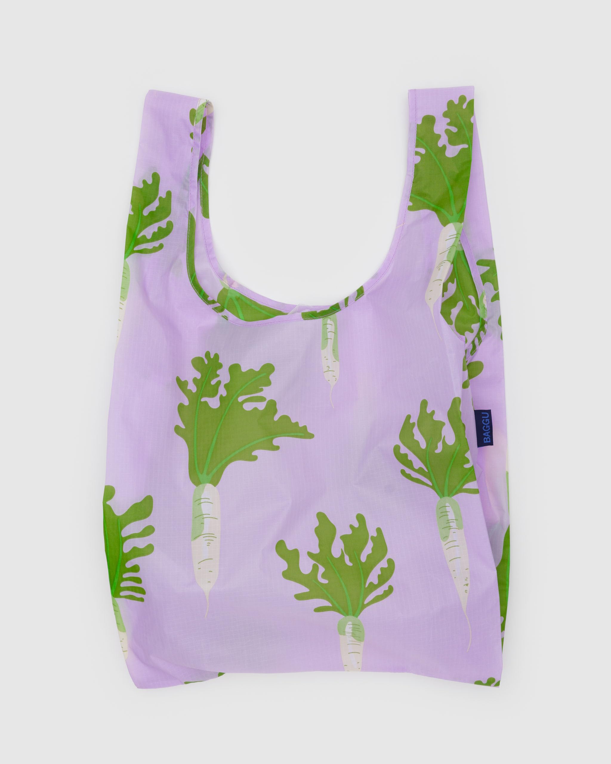 BAGGU tote featuring cheerful produce motif, ideal for errands.