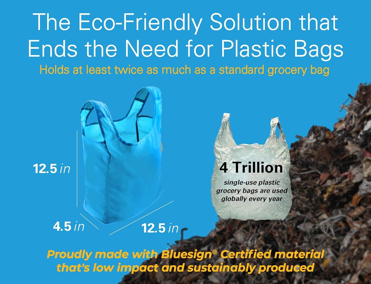 BagPodz bags ready out of pod show checkout-ready convenience.