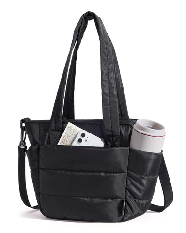 BAGSMART lunch bag for women shows a spacious insulated interior for organized meals.