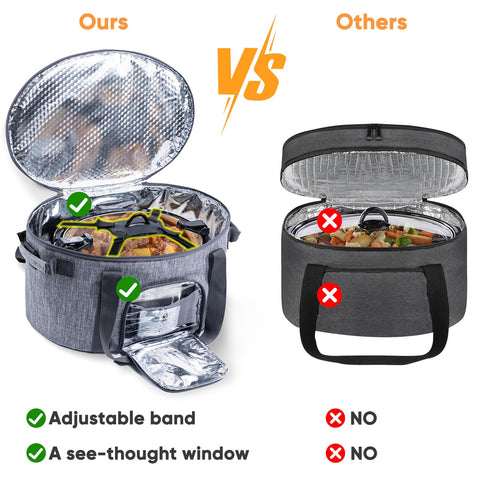 BAGSPRITE durable SBS zippers ensure smooth operation and long life.