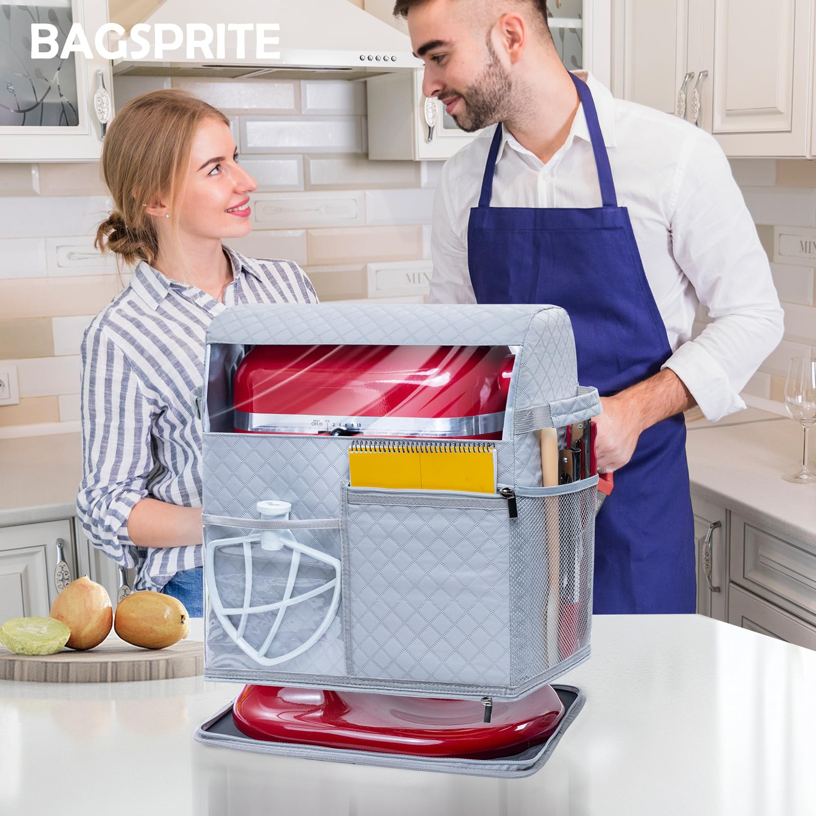 BAGSPRITE easy-clean design keeps your countertop tidy