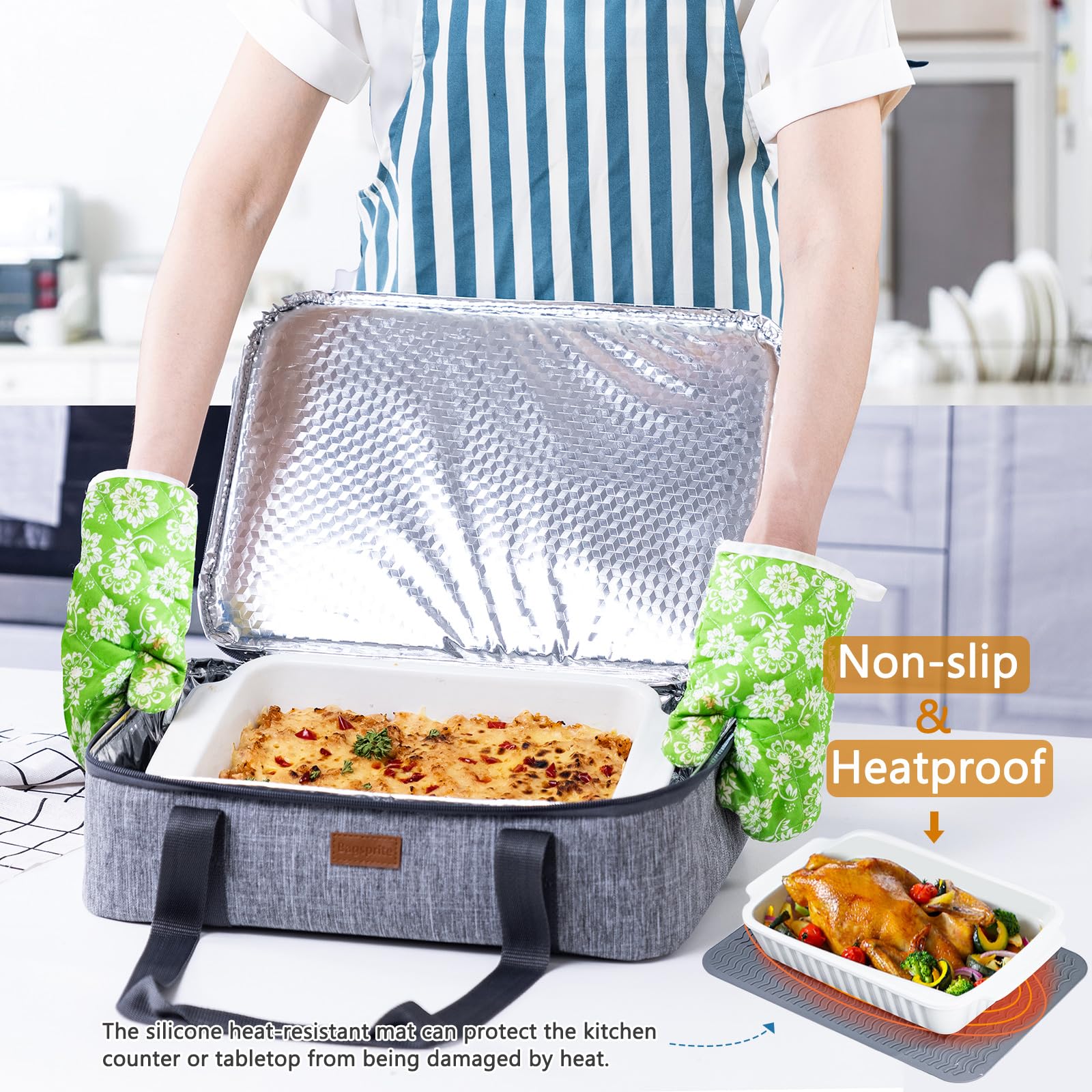 BAGSPRITE Compact when collapsed, easy to store in car or cabinet.