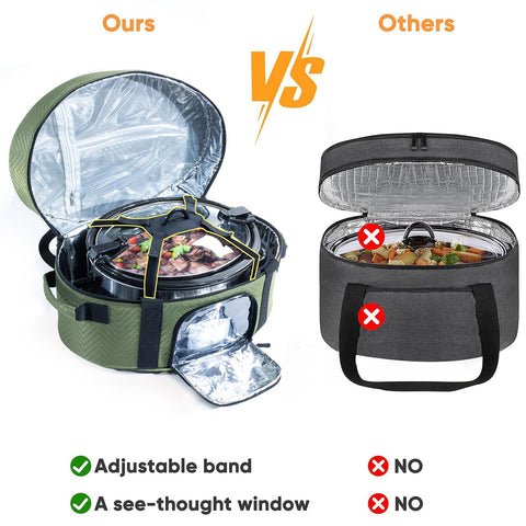 BAGSPRITE gift-ready carrier ideal for potlucks and family meals